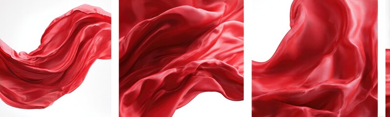 Obraz premium Red Fabric Drape (1)