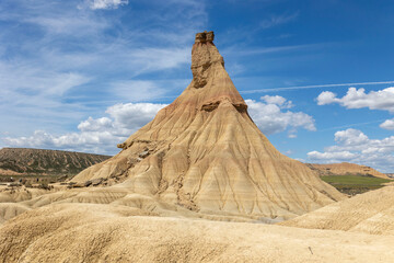 Rock Formation in Bardenas Reales, Navarra