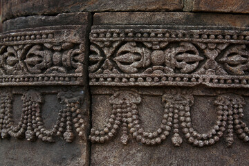indian stone relief sculptures Udayagiri Khandagiri cave Kattaka Gumpha Cuttack caves Bhubaneswar Orissa Odisha India