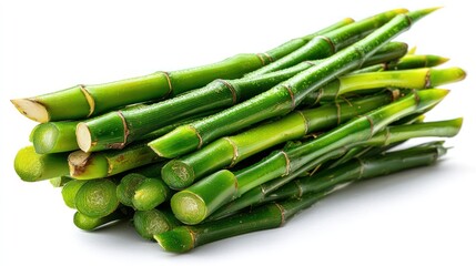 Fresh green bamboo shoots