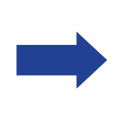 단순 벡터 스타일의 오른쪽 화살표