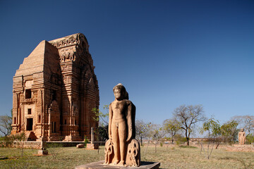 statue in the temple of shiva