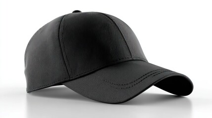 Black baseball cap