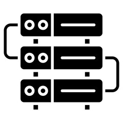 Server glyph icon