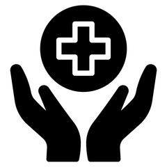 Saveness icon glyph style vector illustration	
