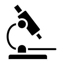 Researcher icon glyph style vector illustration	
