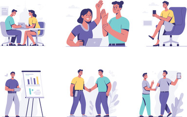 Business meeting, office teamwork, professional communication, presentation, collaboration, work discussion, team brainstorming, business planning, corporate talk, office environment