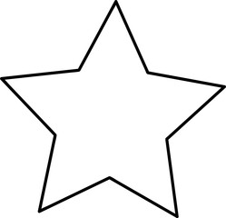 Star doodle art png 