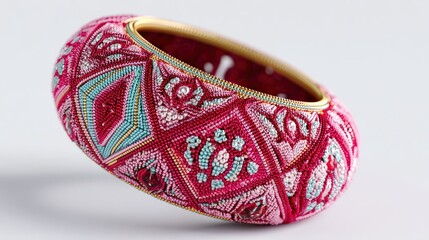 Detailed beaded bracelet design