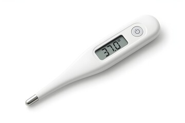 Digital thermometer with temperature reading display