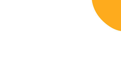 Clean, minimalist background with a vibrant orange curve on a white canvas, suitable for text, graphic design, or product display.