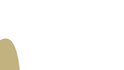 Minimalist abstract composition featuring a soft, curved beige shape on a clean white background. Useful for design elements or subtle backdrops.