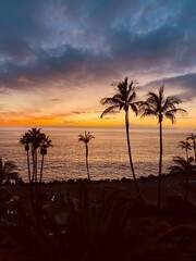 Obraz premium sunset on the beach, Tenerife 