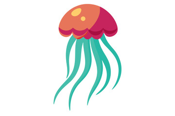 vector illustration of an abstract flower