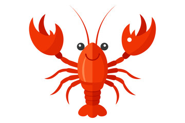 lobster isolated on white background