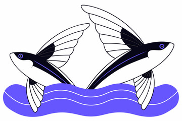 vector illustration of fish