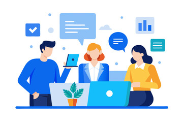 business people icons