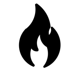 vector image of a fire