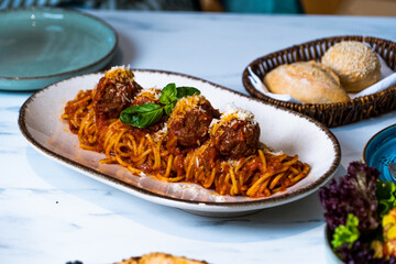 Gourmet Pasta with Seafood and Fresh Herbs Served with Cocktail &ndash; Moroccan Cuisine, September 30, 2025
