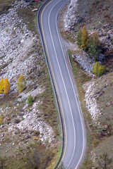 road in the mountains