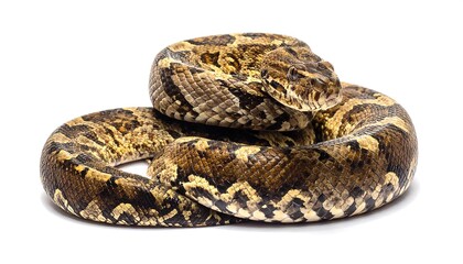 Fototapeta premium Intricate Scales of a Serpentine Reptile