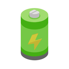 Battery Full Vector Icon