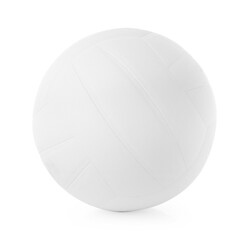 One volleyball ball isolated on white. Sports equipment