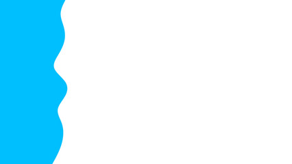 Abstract light blue wavy graphic element on a clean white background, perfect for modern design, branding, presentations, or website layouts. Smooth, flowing, and minimalistic.