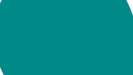 Vibrant teal-green abstract background with clean curved edges, ideal for graphic design, presentations, and modern digital backdrops.
