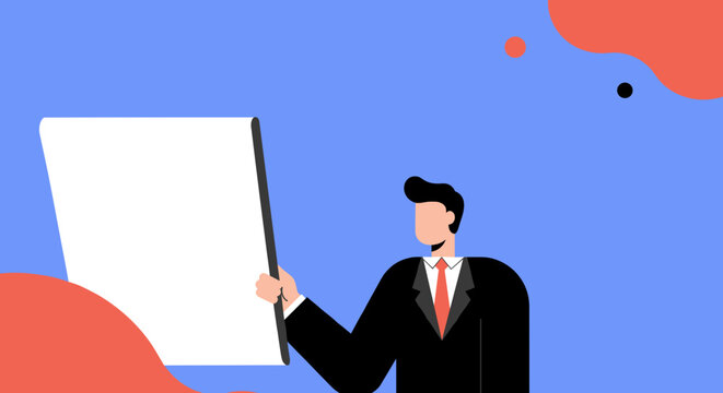 Illustrated woman engaging with her smartphone, symbolizing digital communication, online connectivity, and modern mobile technology.