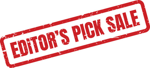 A red Editors Pick Sale stamp announces a special offer