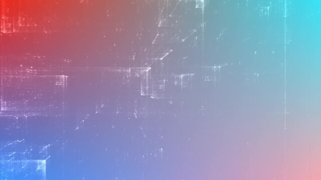 Transparente Datenbl&ouml;cke im Netzwerk &ndash; dynamische Struktur f&uuml;r Wissenschaft, IT, Forschung & digitale Kommunikation in Bewegung, Technologie, Daten, Wissenschaft, violett