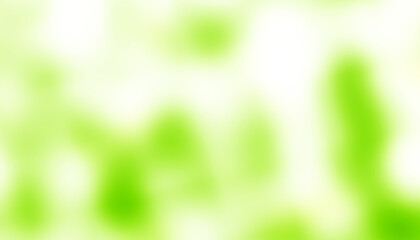 Obraz premium A fresh spring green sunny background with blurred warm sunny glow.. Fresh green blur transparent background