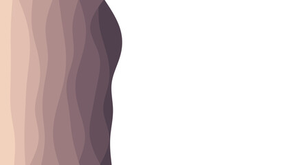 Abstract wavy vertical stripes in a soft beige to purplish-brown gradient, creating a modern and elegant graphic background with ample white space for text.