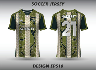 Football jersey design for sublimation jersey template front and back view of sports jersey