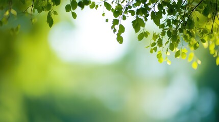 Obraz premium bokeh. An abstract nature scene with blurred trees and soft sunlight creating a dreamy effect. travel magazines, destination branding, designed for travel destination branding.