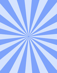 Obraz premium Rayonnement solaire vectoriel, motif de style éclat, bleu clair