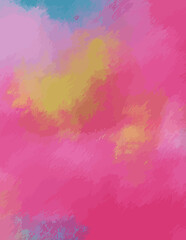 Obraz premium Abstrait vectoriel vibrant, rose et or