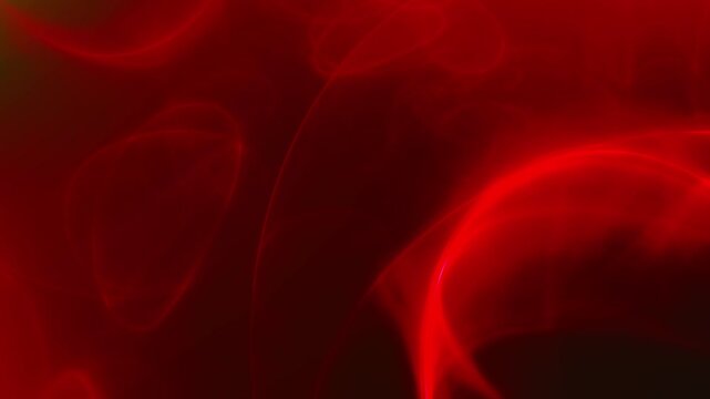 Transparente, schwebende Zellen &ndash; runde Mikrostrukturen f&uuml;r Wissenschaft, Biologie, Forschung, Kommunikation & virale Prozesse in Bewegung, blutrot