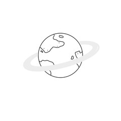 planet vector illustration