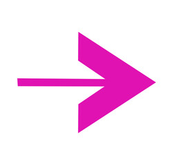 purple arrow icon vector illustration on white background	