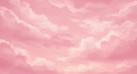 Fototapeta premium Pink Cloud Dreamscape