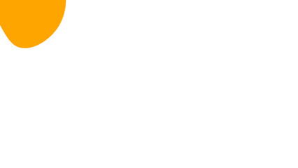 Clean, minimalist background with a vibrant orange abstract shape. Versatile for graphic design, branding, presentations, and modern web layouts.