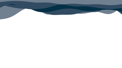 Abstract blue and grey wavy shapes form a modern, flowing background. Ideal for business presentations, technology layouts, or clean design projects.