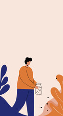 Casual man working remotely on a laptop in a comfy deck chair, highlighting flexible work-life balance, digital nomad, and modern lifestyle concepts.