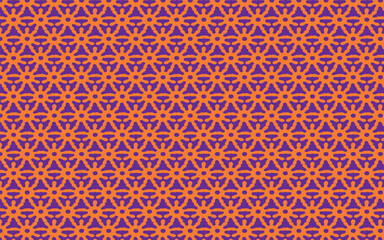 Abstract geometric pattern with cmyk color palette