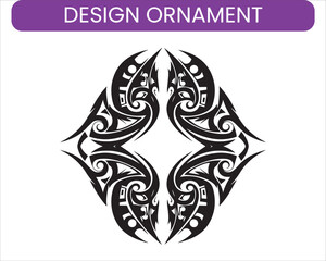 Hand-Drawn Vintage Ornament Border Design