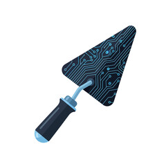 black and white plastic clamp