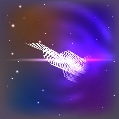 Dynamic 3D Abstract Composition-14