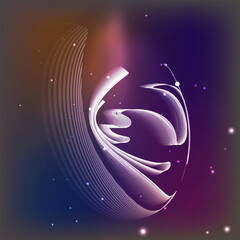 Dynamic 3D Abstract Composition-01